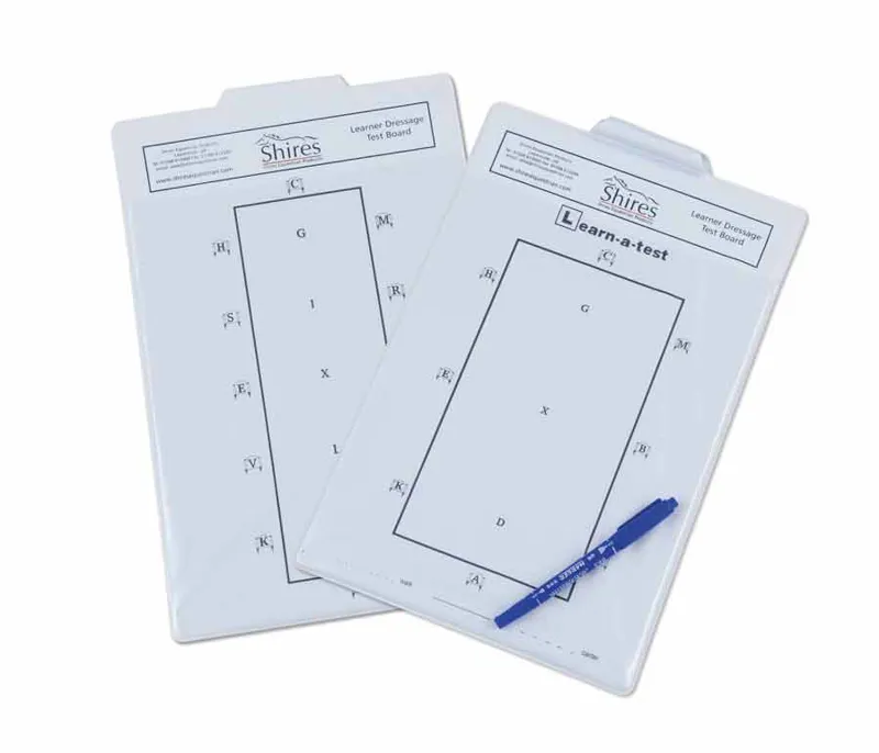 Shires Learner Dressage Test Board 
