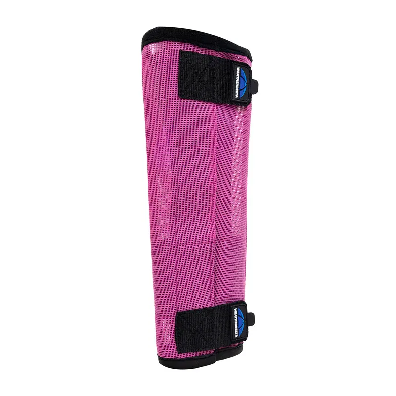 WeatherBeeta ComFiTec Dura-Mesh Fly Wraps - Pink/Black-1