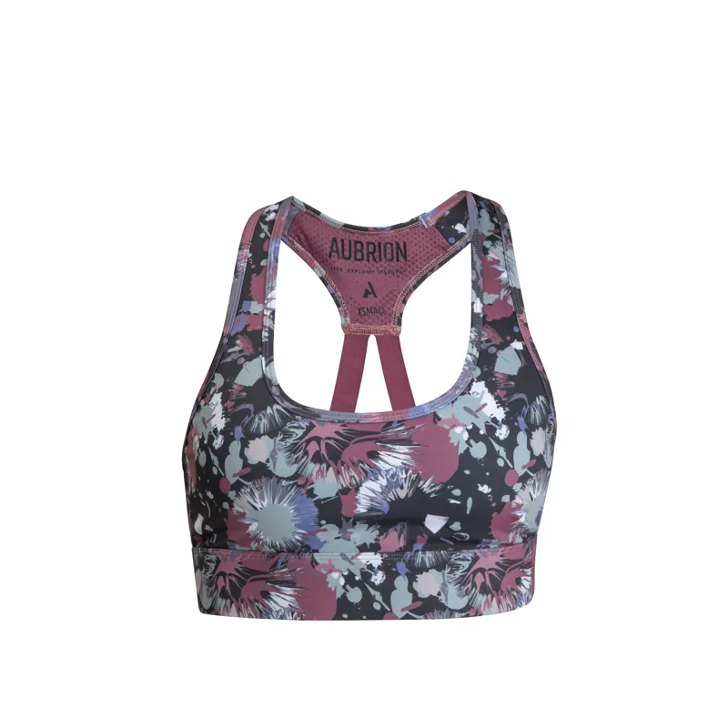 Shires Aubrion React Power Sports Bra - Abstract