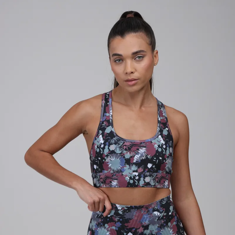 Shires Aubrion React Power Sports Bra - Abstract-3