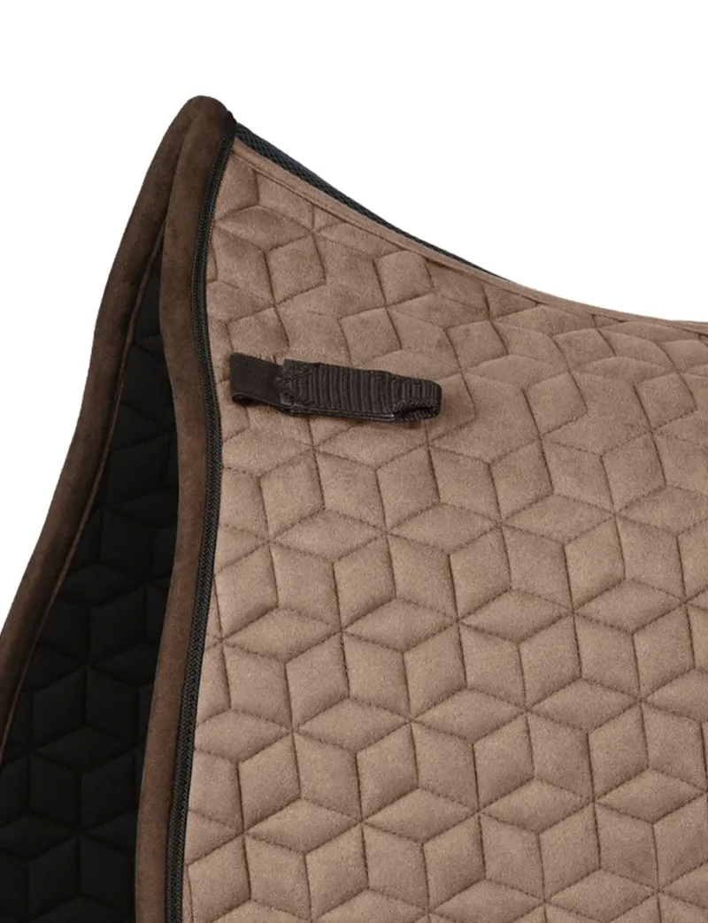 WeatherBeeta Suede Elite Air-Tec All Purpose Saddle Pad - Fawn-5