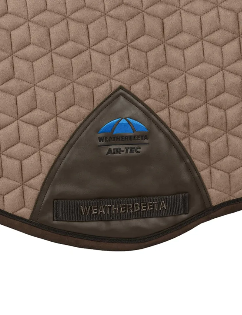 WeatherBeeta Suede Elite Air-Tec All Purpose Saddle Pad - Fawn-10