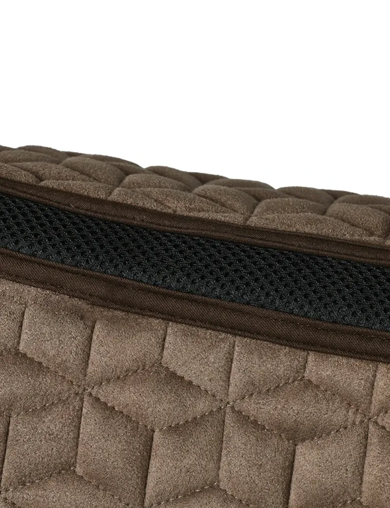 WeatherBeeta Suede Elite Air-Tec All Purpose Saddle Pad - Fawn-8