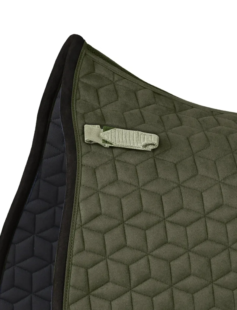 WeatherBeeta Suede Elite Air-Tec All Purpose Saddle Pad - Olive-6