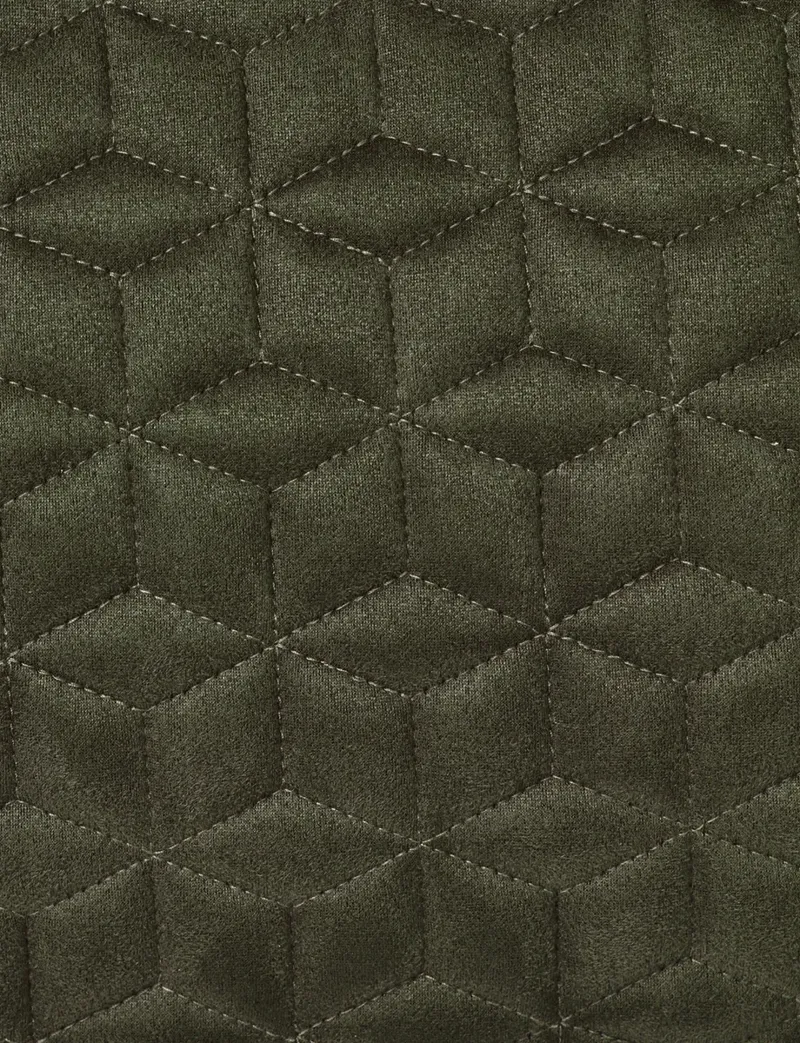 WeatherBeeta Suede Elite Air-Tec Dressage Saddle Pad - Olive-2