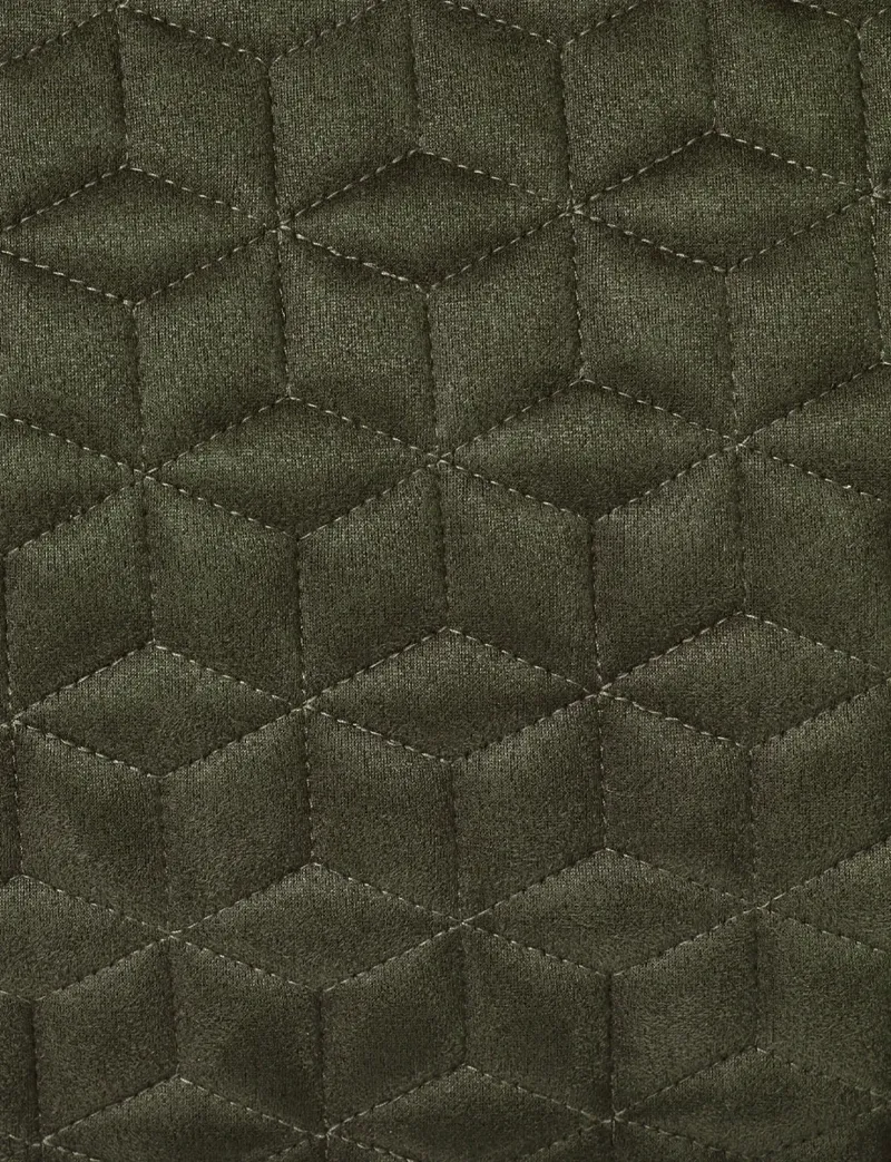 WeatherBeeta Suede Elite Air-Tec Jump Shaped Saddle Pad - Olive-3