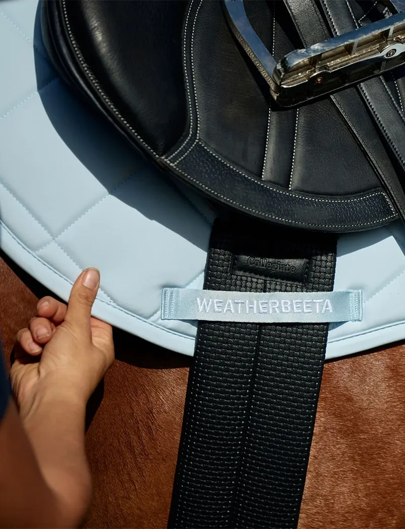 WeatherBeeta Soft Shell Pro 3D Air-Tec All Purpose Saddle Pad - Mist Blue-4