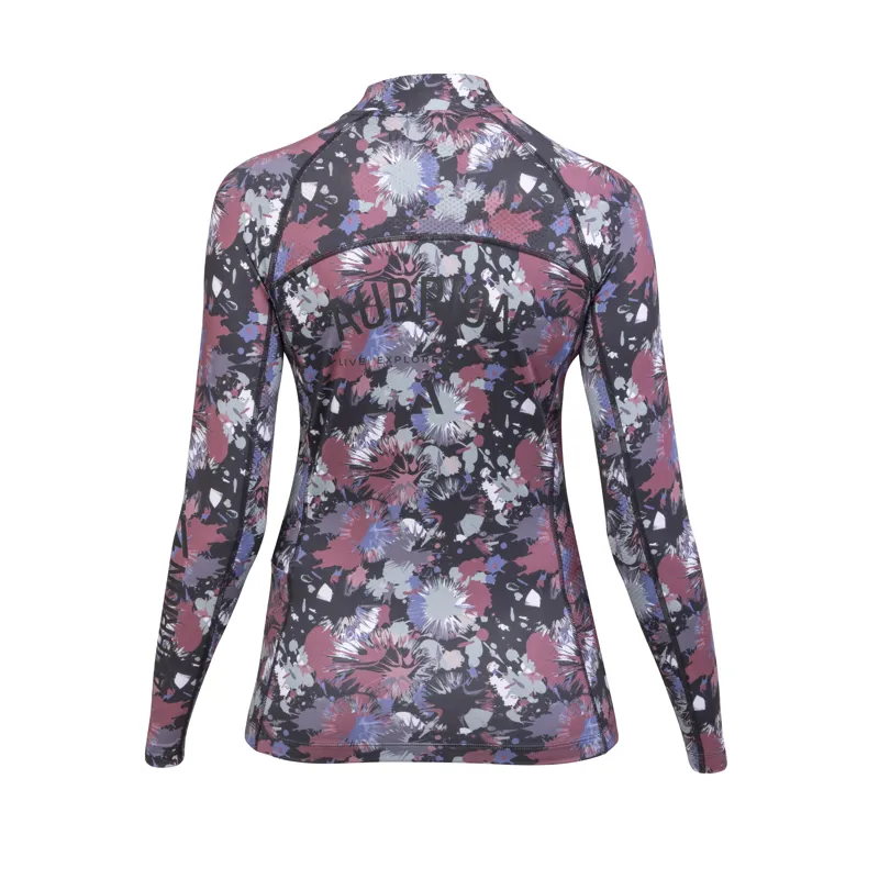 Shires Aubrion React Ladies Long Sleeve Base Layer - Abstract-1