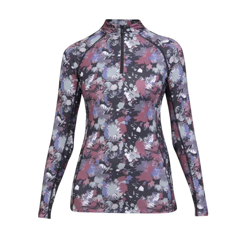 Shires Aubrion React Ladies Long Sleeve Base Layer - Abstract