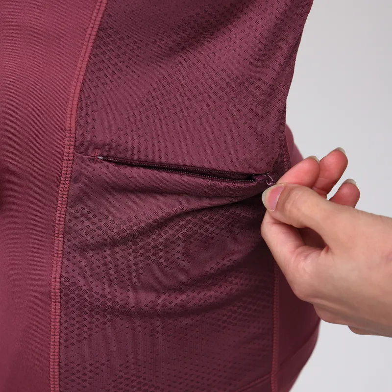 Shires Aubrion React Ladies Long Sleeve Base Layer - Mauve-2