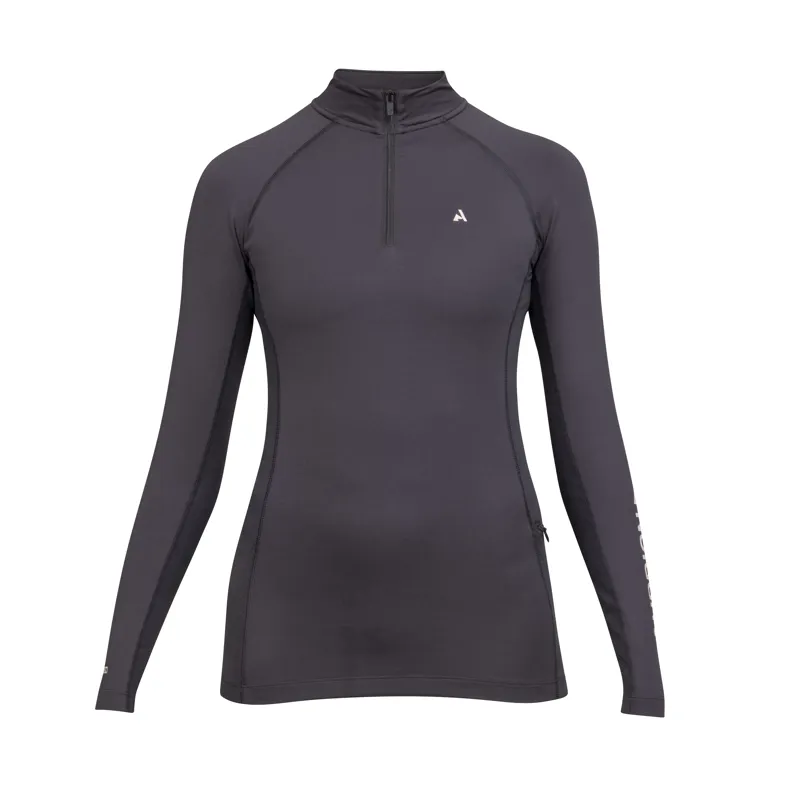 Shires Aubrion React Ladies Long Sleeve Base Layer - Shadow