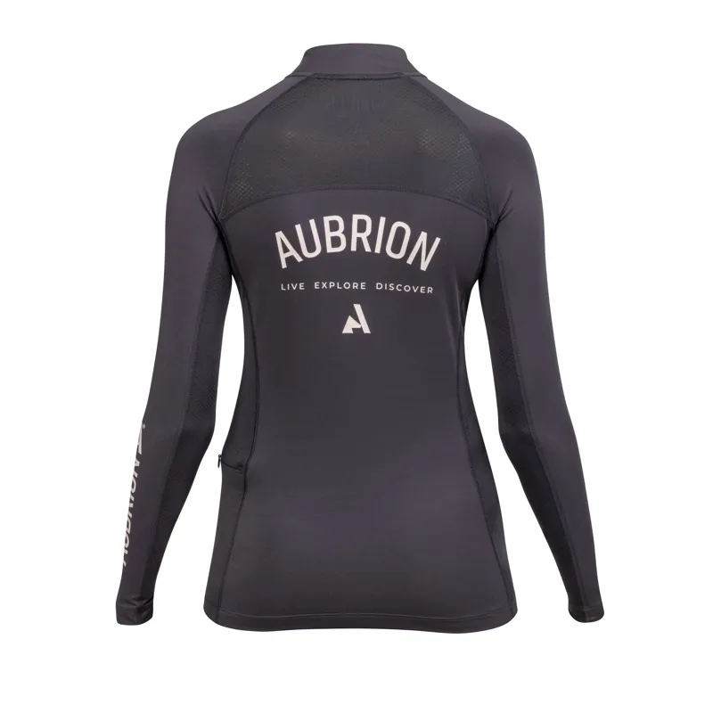 Shires Aubrion React Ladies Long Sleeve Base Layer - Shadow-1