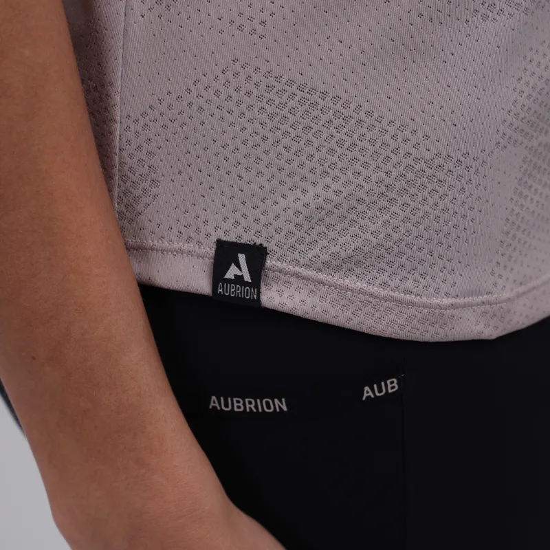 Shires Aubrion React Ladies Tech T-Shirt - Sand-2