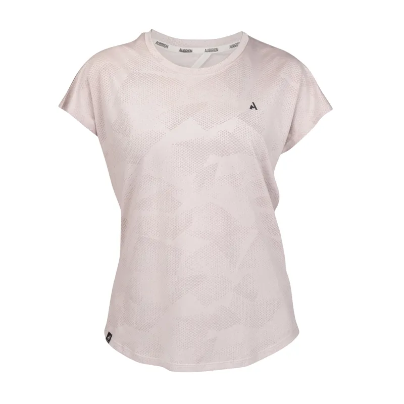 Shires Aubrion React Ladies Tech T-Shirt - Sand