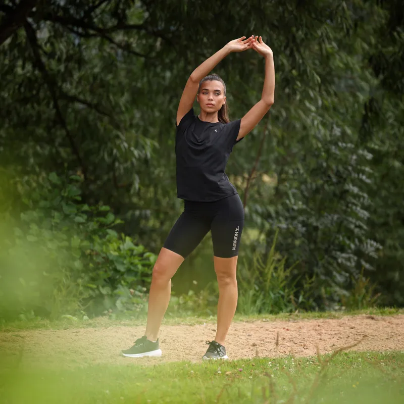 Shires Aubrion React Ladies Tech T-Shirt - Shadow-5