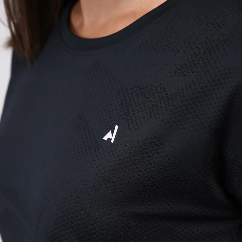 Shires Aubrion React Ladies Tech T-Shirt - Shadow-2