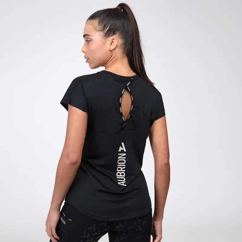 Shires Aubrion React Ladies Tech T-Shirt - Shadow-3