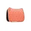 WeatherBeeta Velvet Dressage Saddle Pad - Coral