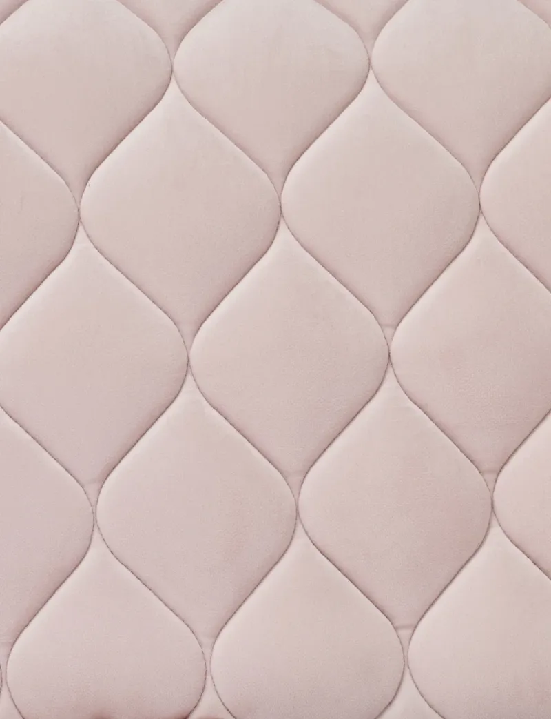WeatherBeeta Velvet Dressage Saddle Pad - Pink-2