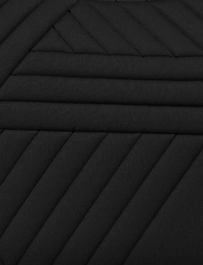 WeatherBeeta Softshell Pro Grip Dressage Saddle Pad - Black-2