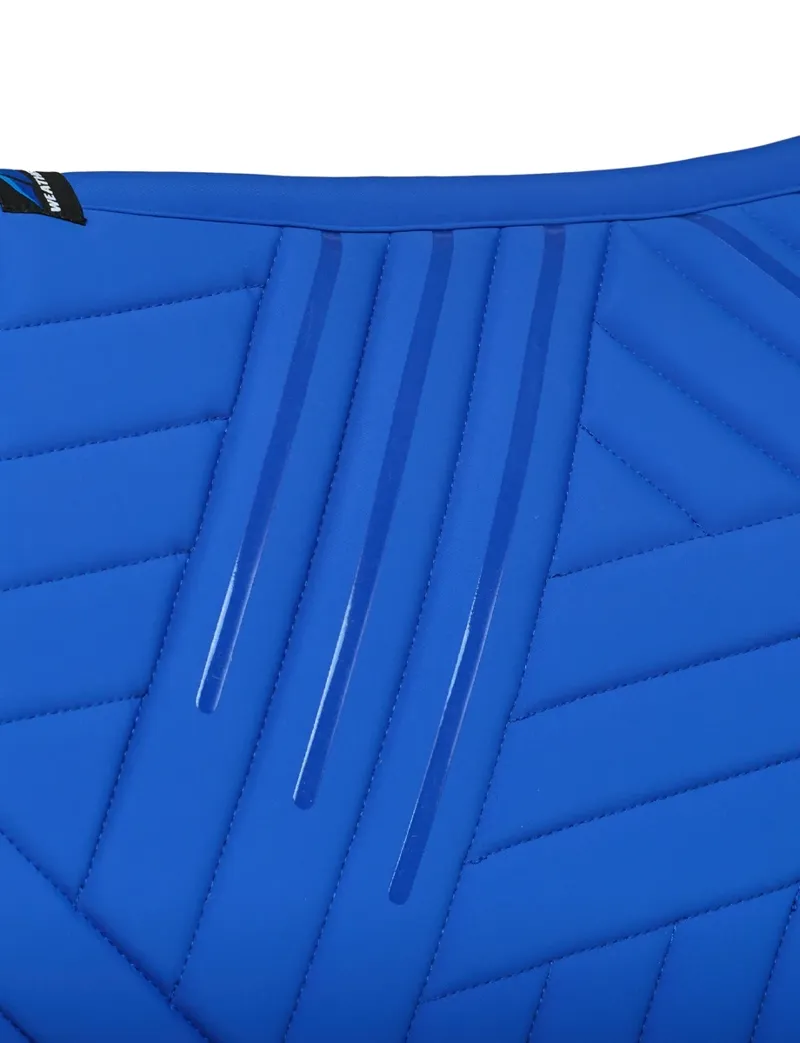 WeatherBeeta Softshell Pro Grip Dressage Saddle Pad - Cobalt-8