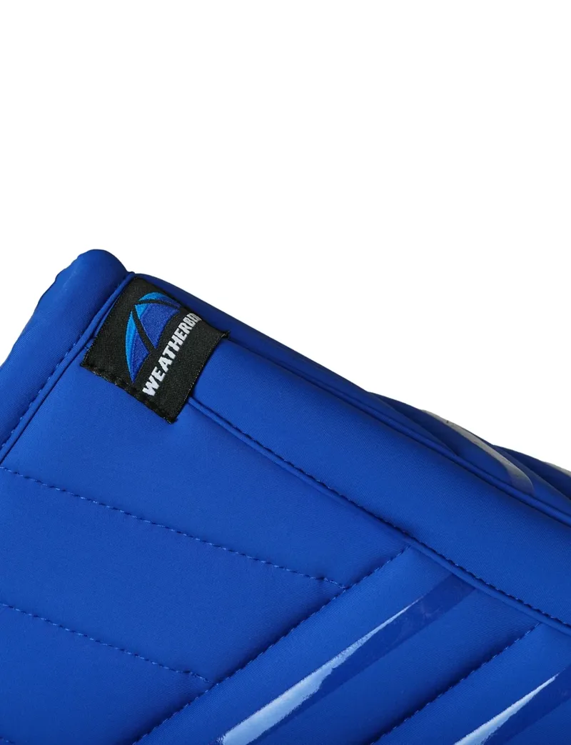 WeatherBeeta Softshell Pro Grip Dressage Saddle Pad - Cobalt-4