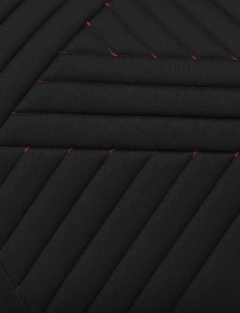 WeatherBeeta Softshell Pro Grip Dressage Saddle Pad - Red-2