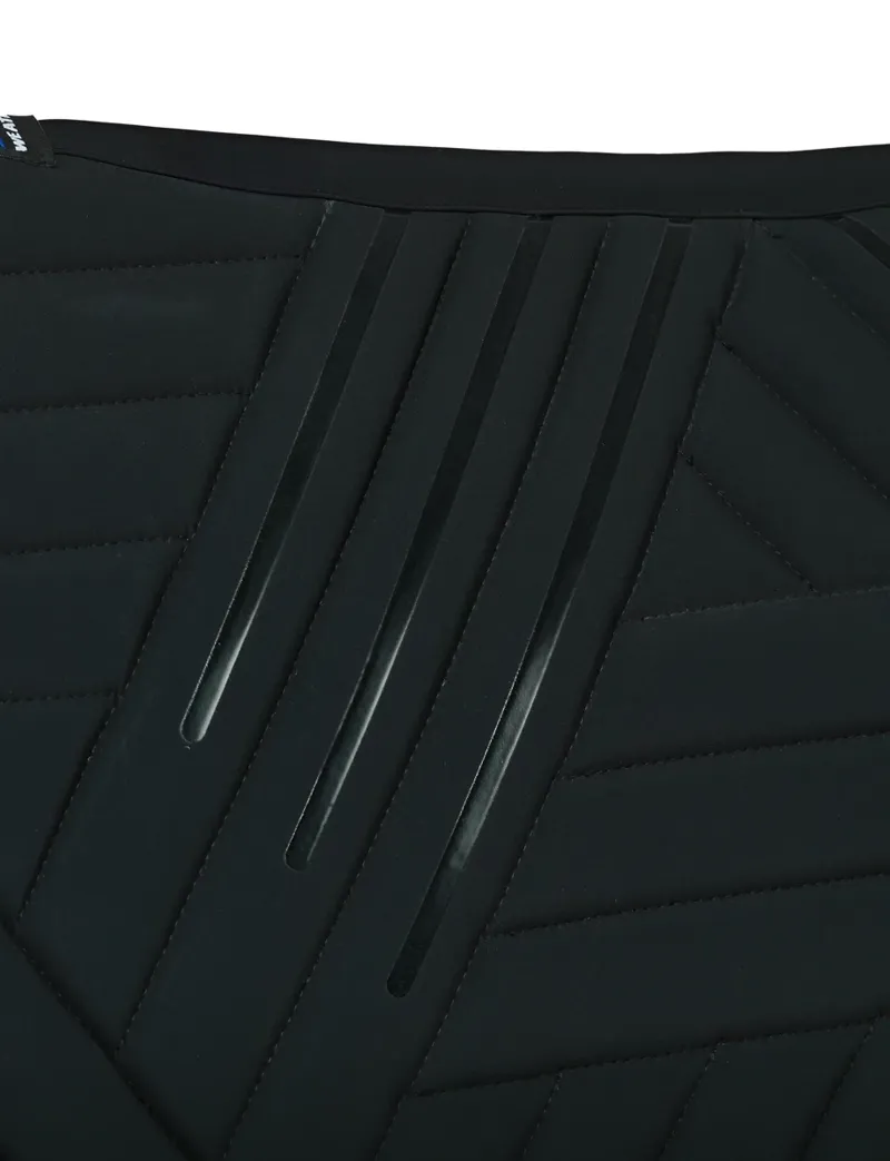WeatherBeeta Softshell Pro Grip Euro Jump Saddle Pad - Black-4