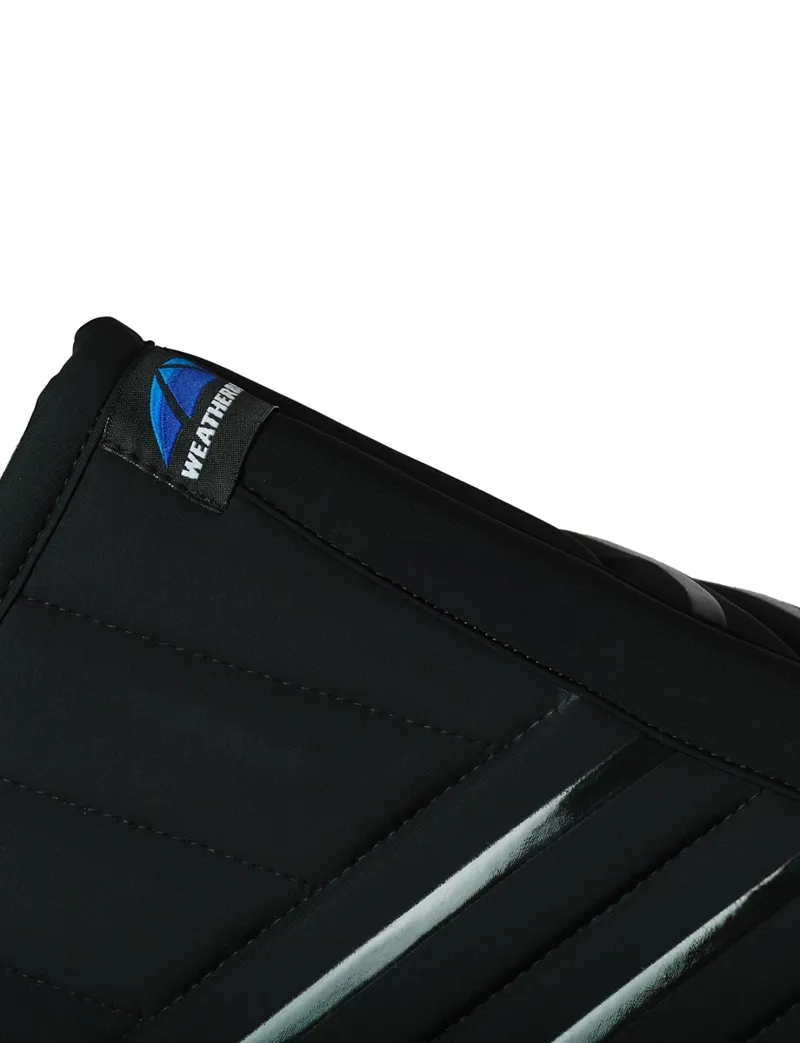 WeatherBeeta Softshell Pro Grip Euro Jump Saddle Pad - Black-5