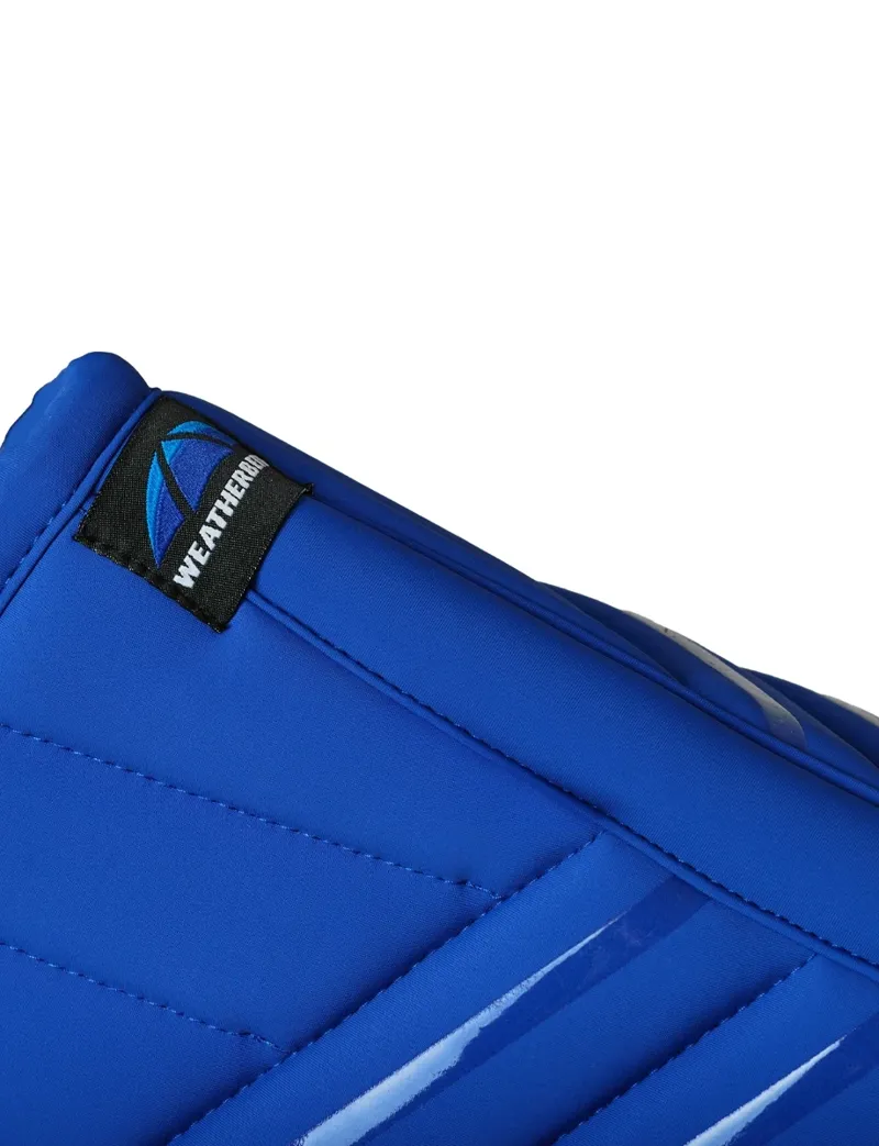 WeatherBeeta Softshell Pro Grip Euro Jump Saddle Pad - Cobalt-5