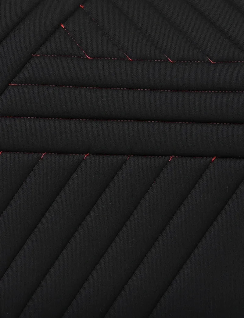 WeatherBeeta Softshell Pro Grip Euro Jump Saddle Pad - Red-6