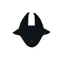 WeatherBeeta Softshell Quilted Ear Bonnet - Black