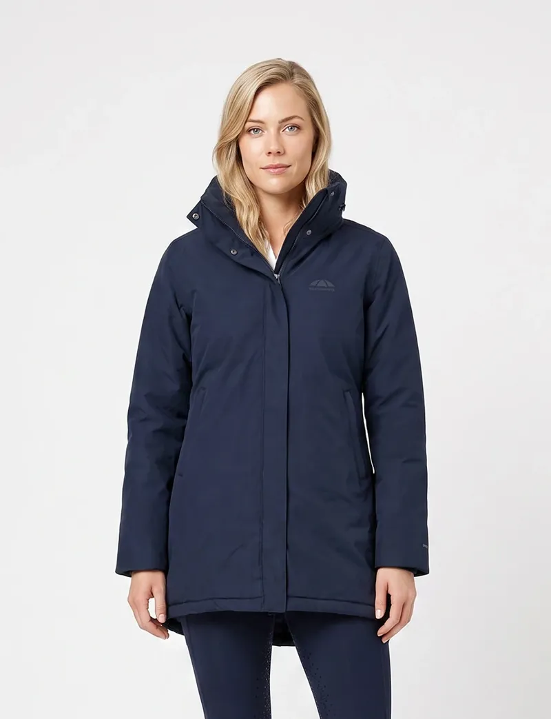 WeatherBeeta Ladies Essential Waterproof Insulated Riding Jacket - Navy