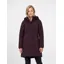 WeatherBeeta Ladies All Purpose Waterproof Insulated Longline Riding Jacket - Blackberry