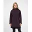 WeatherBeeta Ladies Windbreaker Reflective Longline Riding Jacket - Blackberry