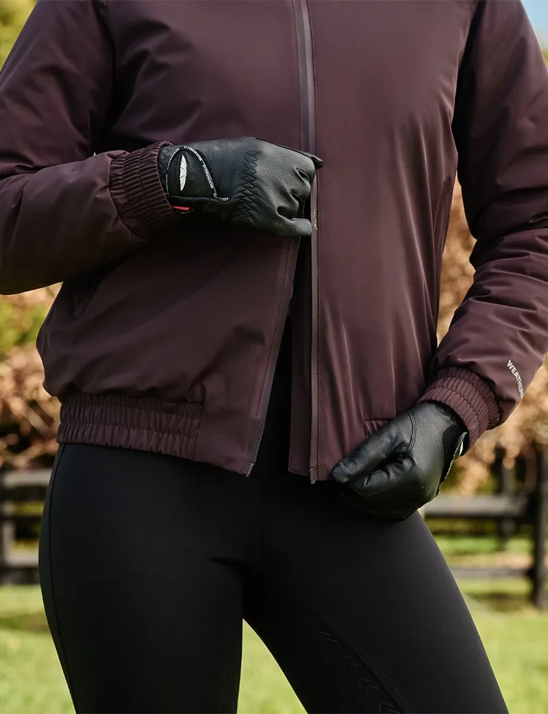 WeatherBeeta Ladies Waterproof Insulated Team Jacket - Blackberry-10
