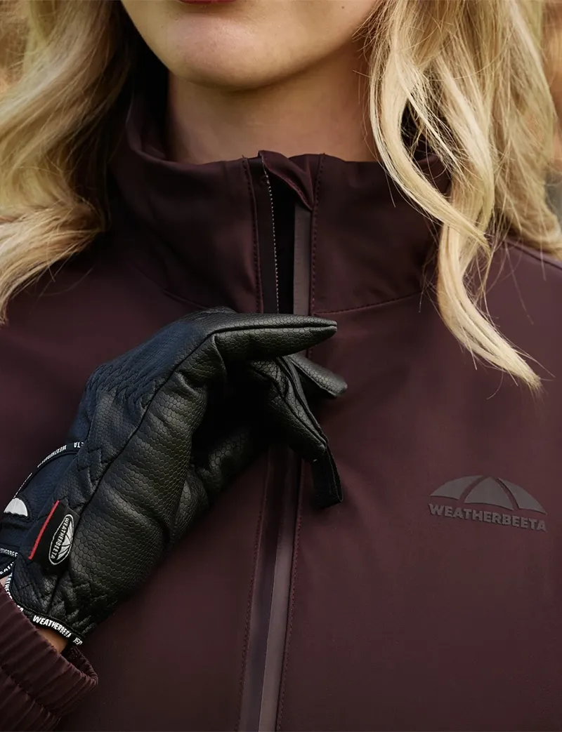 WeatherBeeta Ladies Waterproof Insulated Team Jacket - Blackberry-9