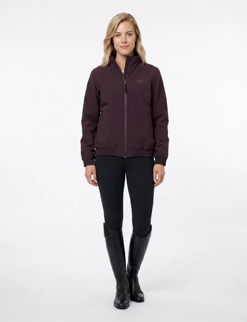 WeatherBeeta Ladies Waterproof Insulated Team Jacket - Blackberry-3