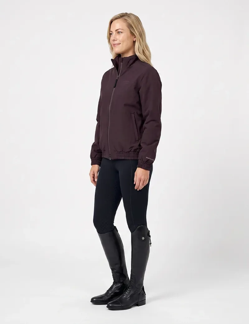 WeatherBeeta Ladies Waterproof Insulated Team Jacket - Blackberry-1