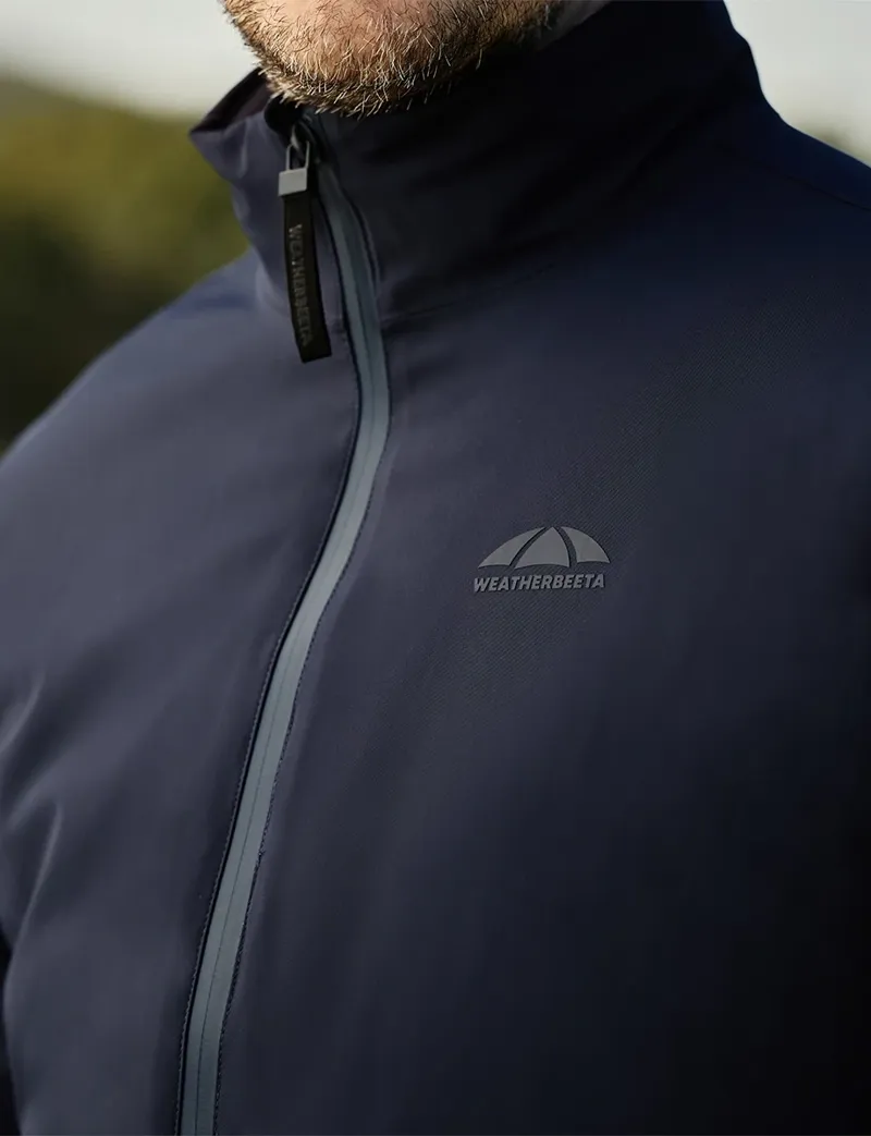 WeatherBeeta Mens Waterproof Insulated Team Jacket - Navy-11