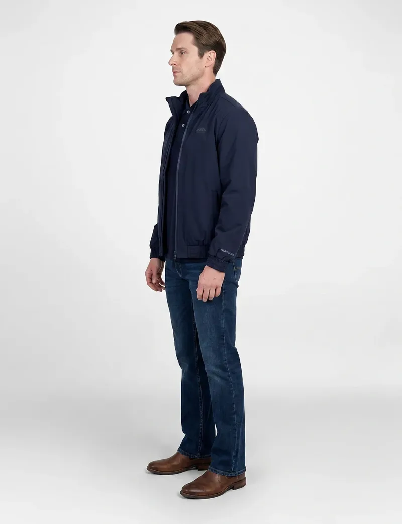WeatherBeeta Mens Waterproof Insulated Team Jacket - Navy-4