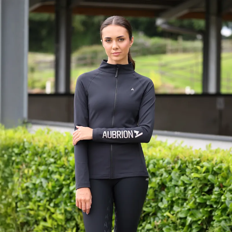 Shires Aubrion React Ladies Non-Stop Mid Layer - Shadow-7