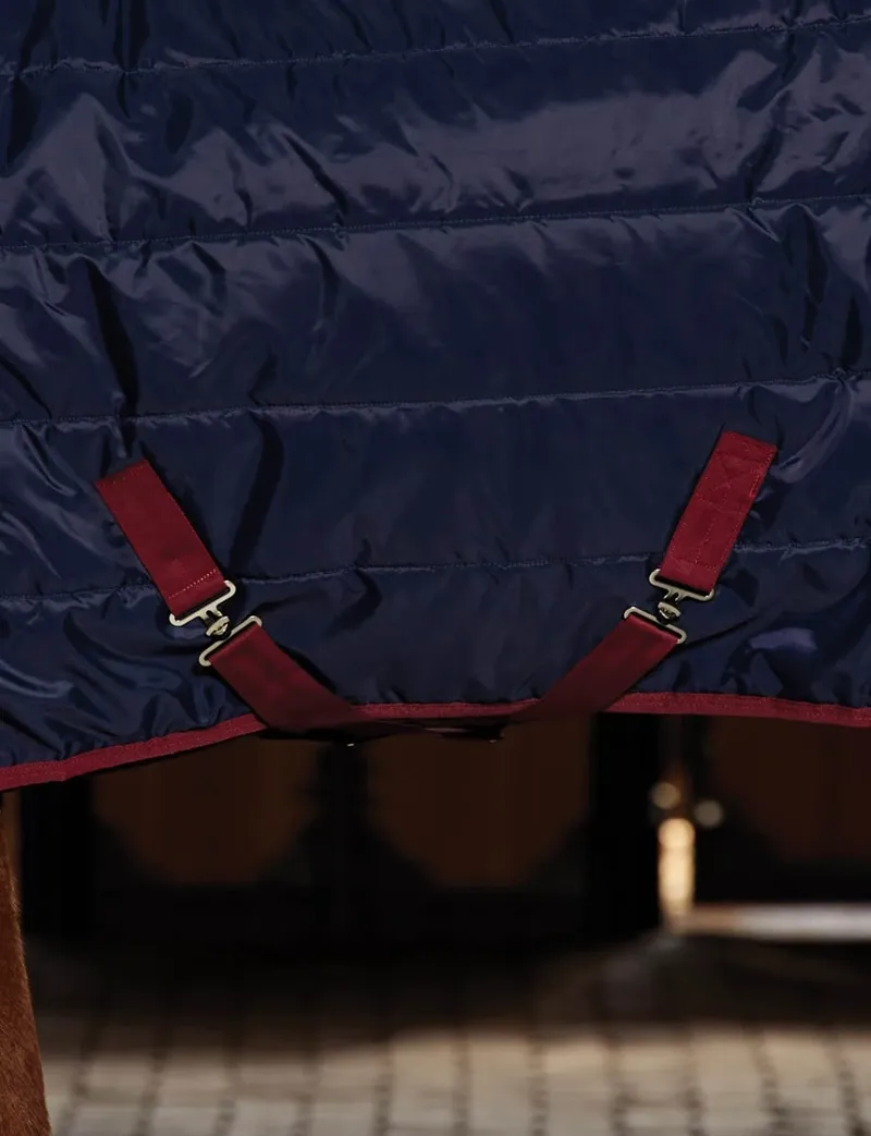 WeatherBeeta Stable Rug 220g - Navy/Burgundy-3