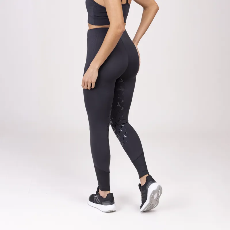 Shires Aubrion React Ladies Sculpt Riding Tights - Shadow-7