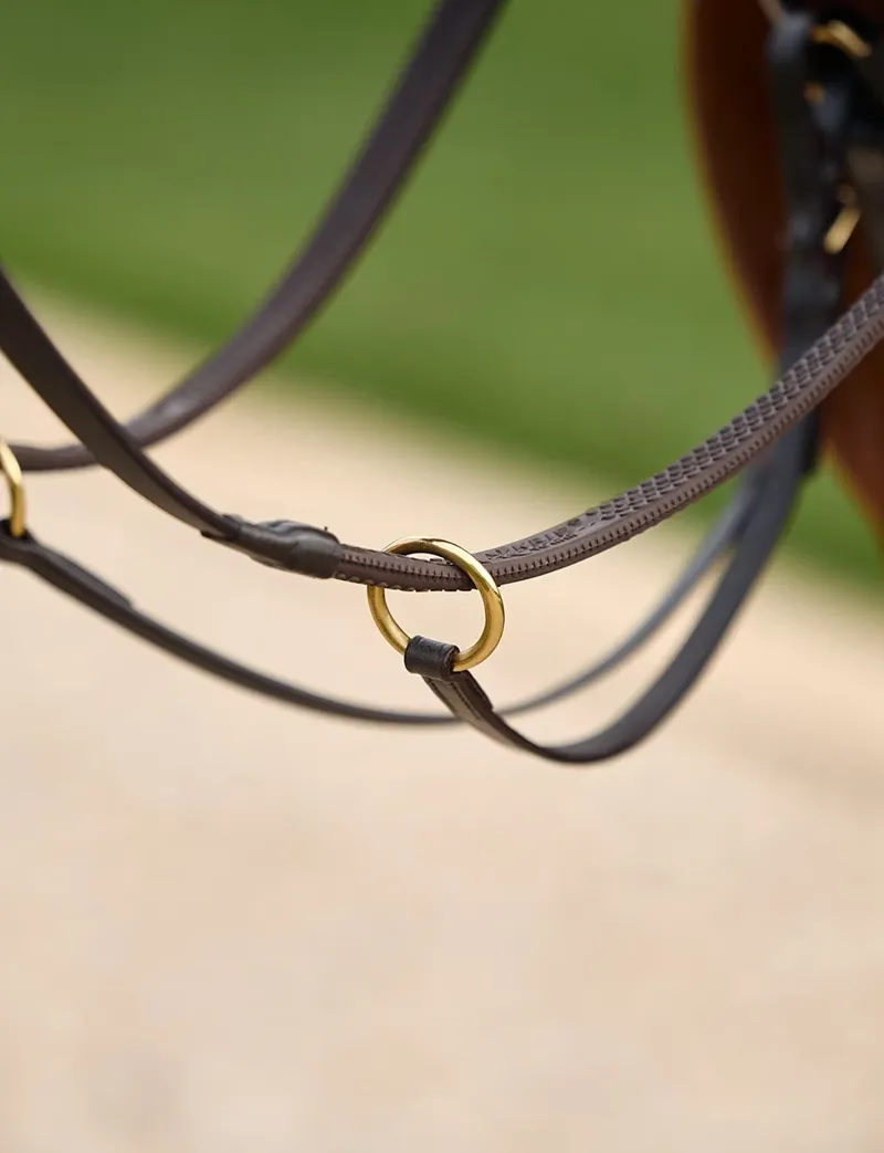 Dublin 3-Point Breastplate - Brown-2