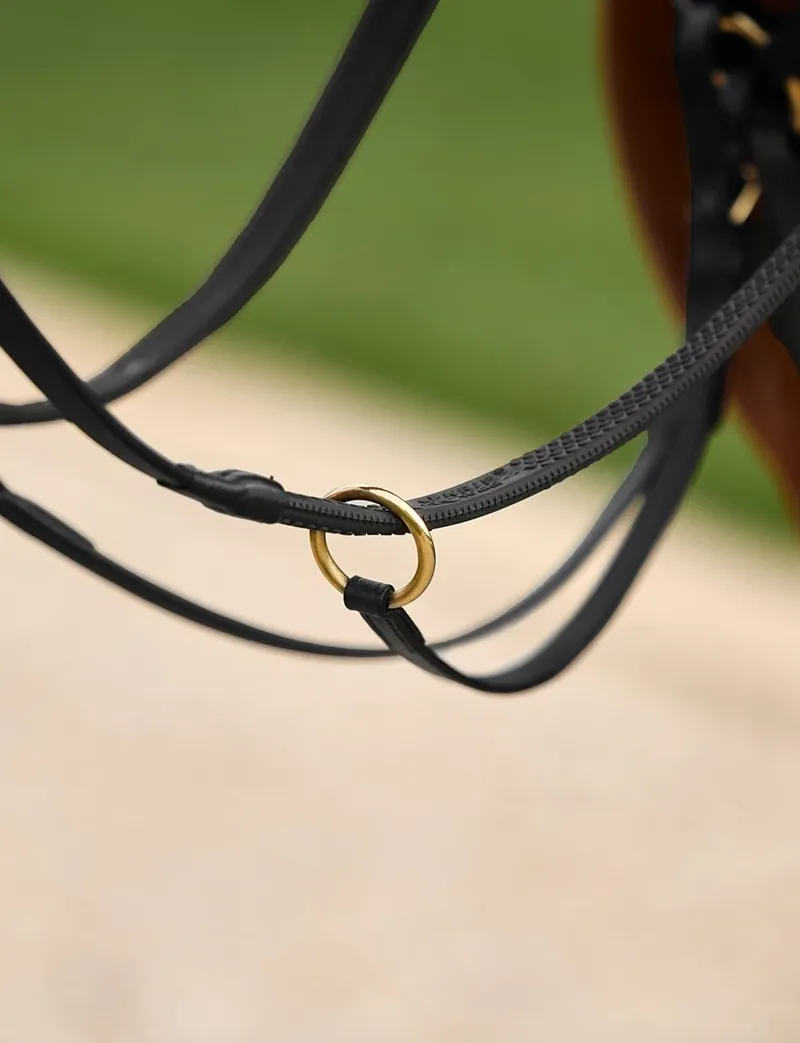 Dublin 3-Point Breastplate - Black-2
