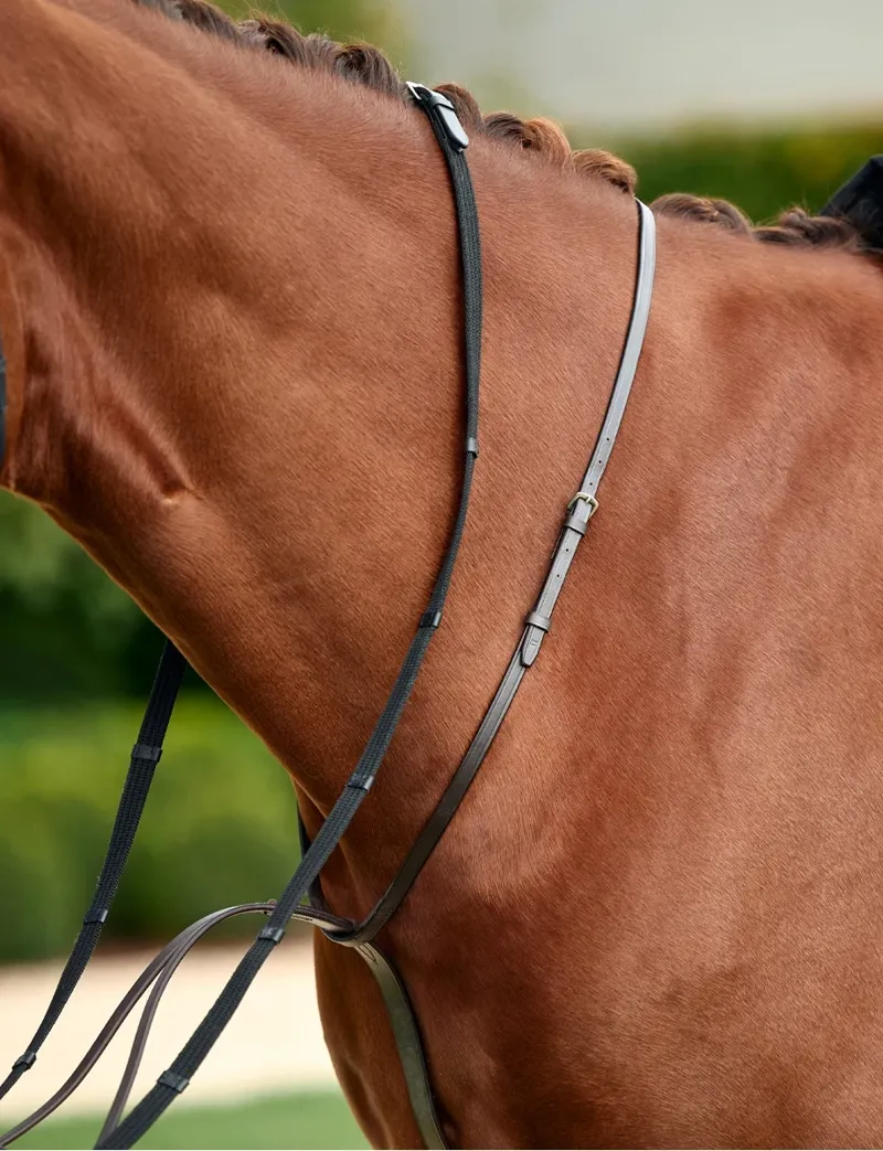 Dublin Running Martingale - Black-2