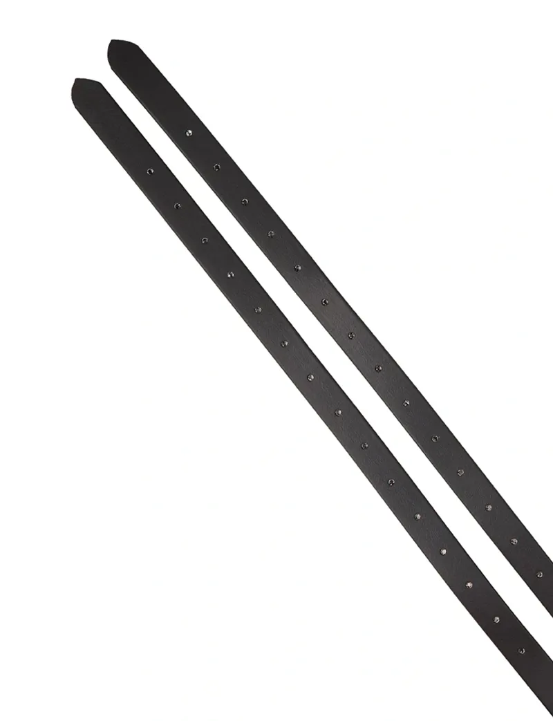 Dublin Synthetic Stirrup Leathers - Black-2