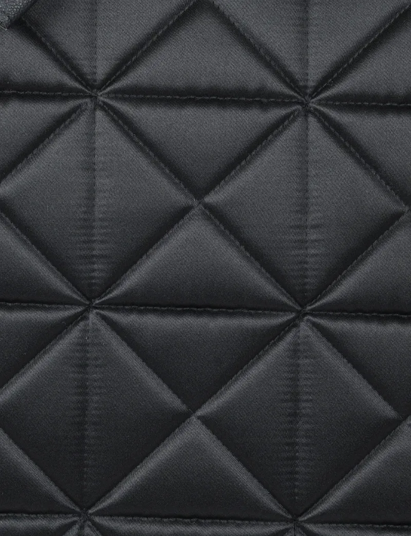 WeatherBeeta Satin Pro Air-Tec Dressage Saddle Pad - Black-2