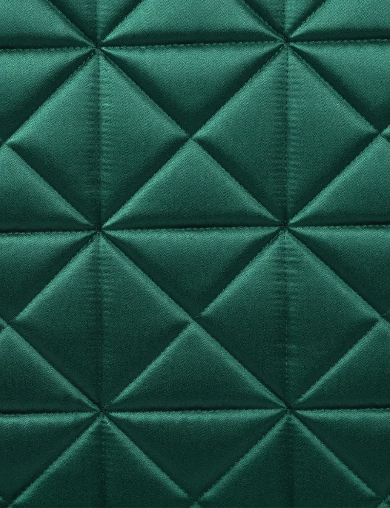WeatherBeeta Satin Pro Air-Tec Dressage Saddle Pad - Forest Green-2